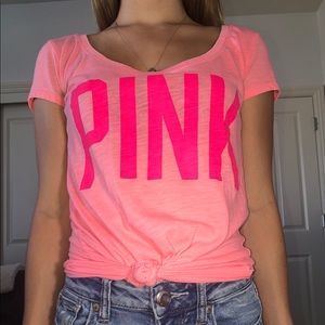 Pink short sleeve